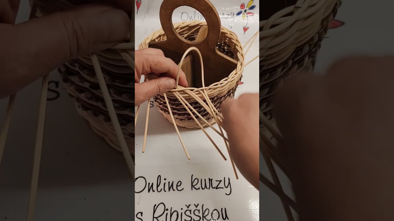 Pletenie z pedigu, jednoduché, ale nie také ľahké uzávierka #craft #weaving #diy