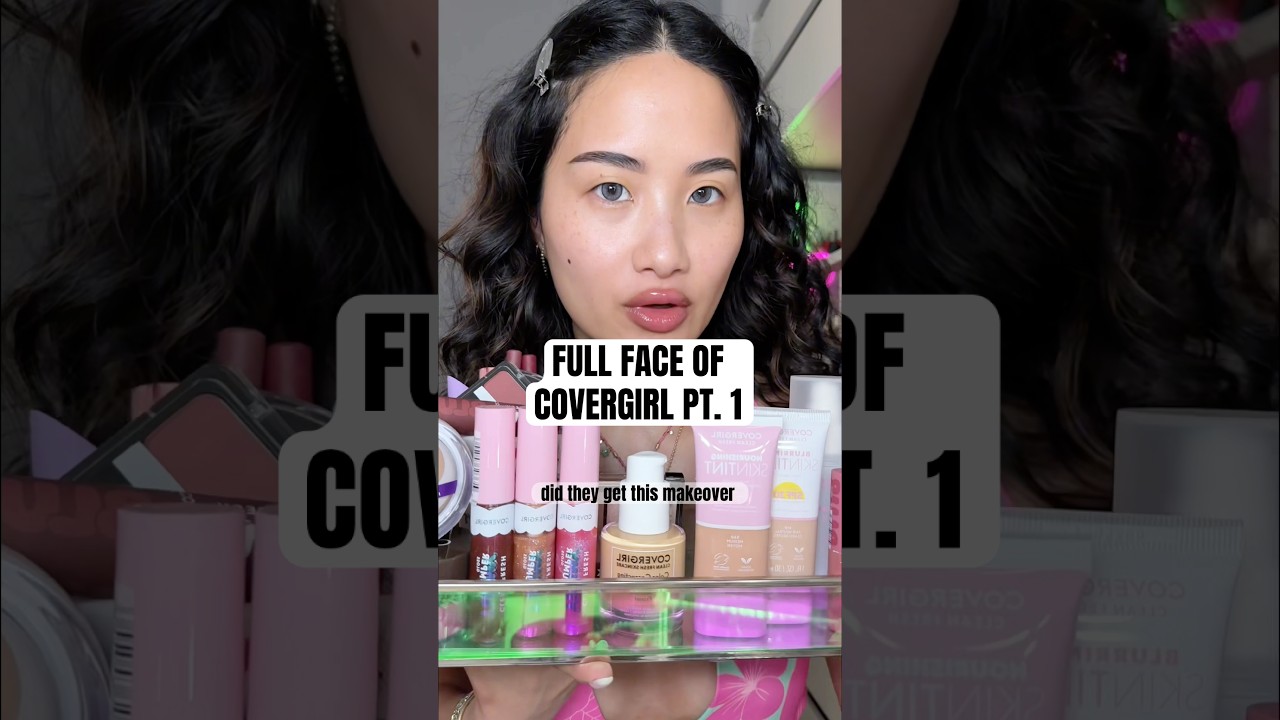 FULL FACE OF COVERGIRL Pt. 1 #makeup #makeupreview #firstimpressions #honestreview
