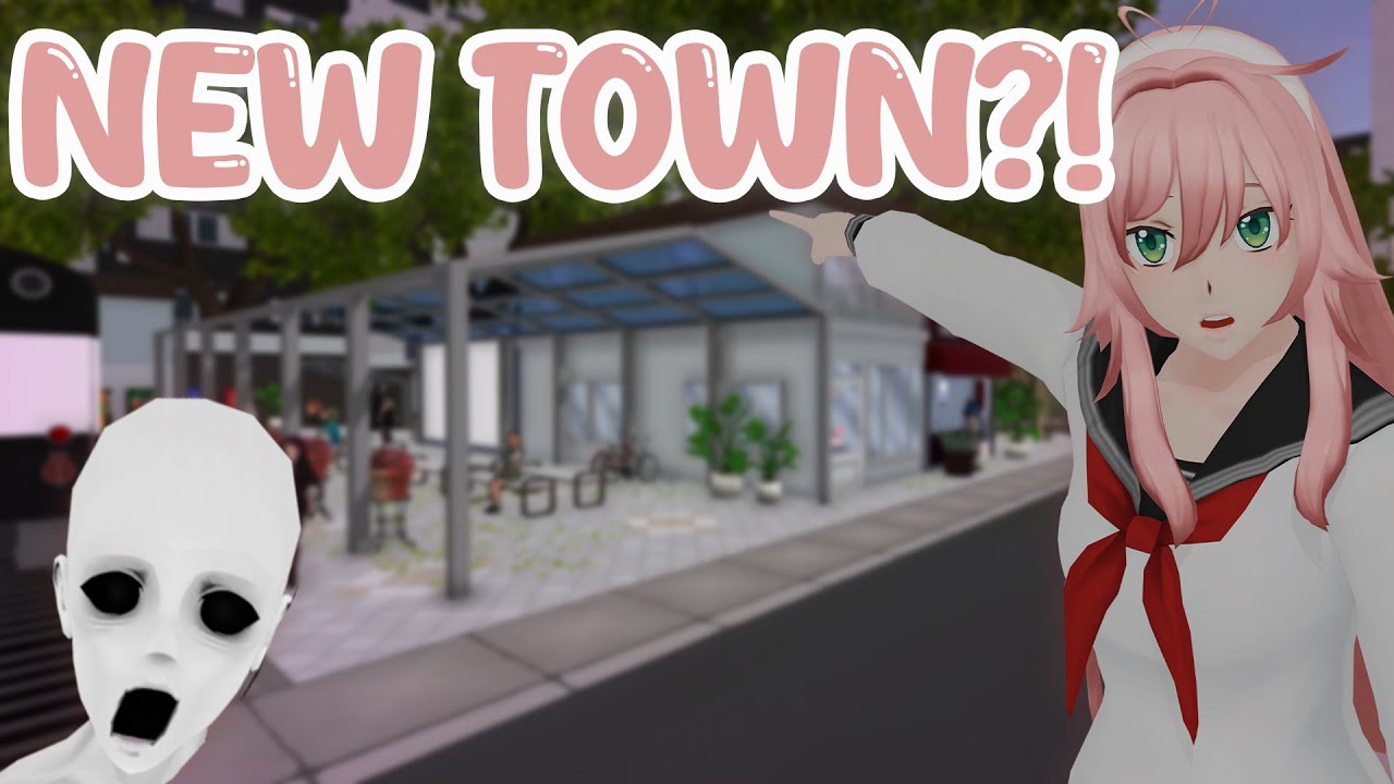 A NEW TOWN???!!!!  FREE ASSETS??!!! I VOICE OF LOVE 🔊🌸 A YANDERE SIMULATOR CUSTOM MODE TOWN SHOWCASE