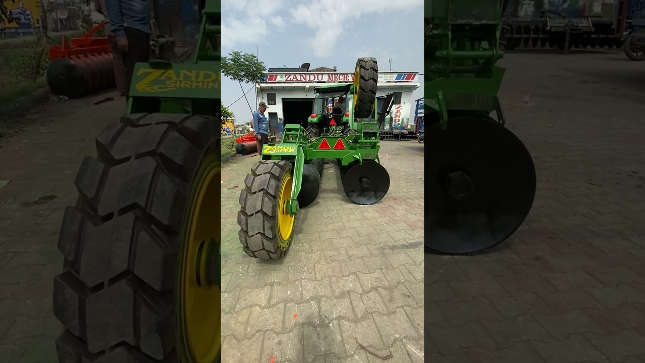 16+16 Hydraulic Harrow