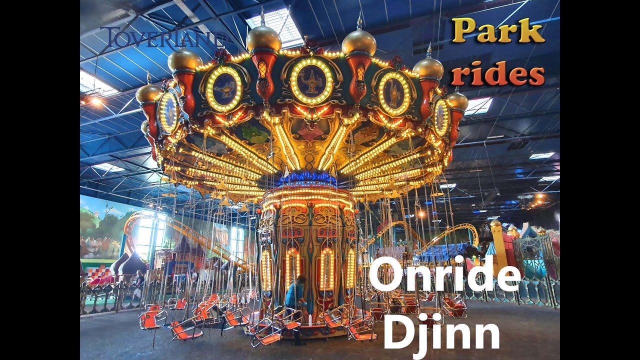 Zweefmolen Djinn - Onride Toverland 31-5-2020 #Toverland