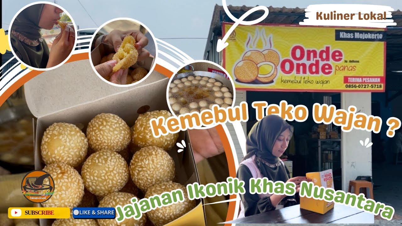 Onde-Onde Panas Mojokerto by deRums || Jajanan Khas Nusantara yang Wajib kamu coba!! #ondeonde 