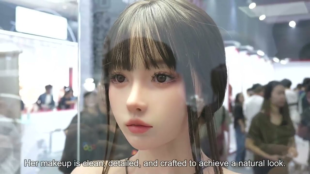 Очаровательные силиконовые куклы Лолита | Крупный план головы взрослой силиконовой куклы в японск...