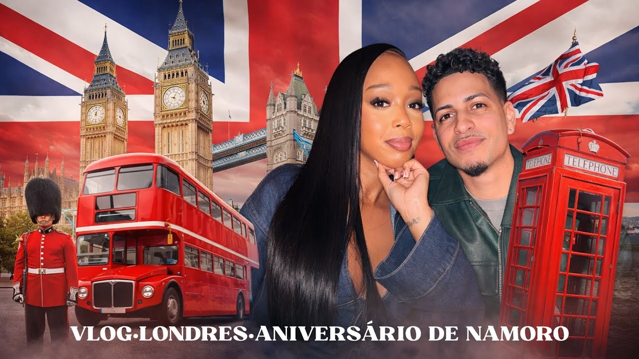 Fomos a Londres festejar o nosso aniversário. ( compras , comidas, passeio )