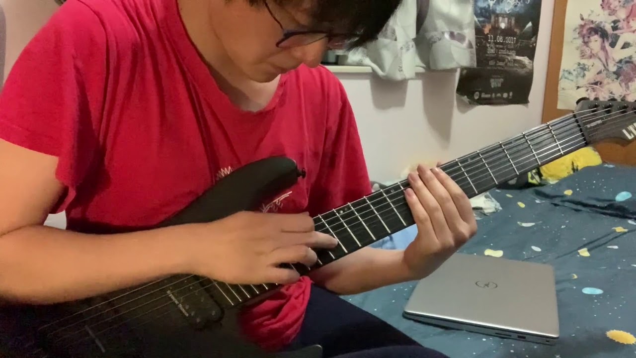 Qollision - War Within guitar cover