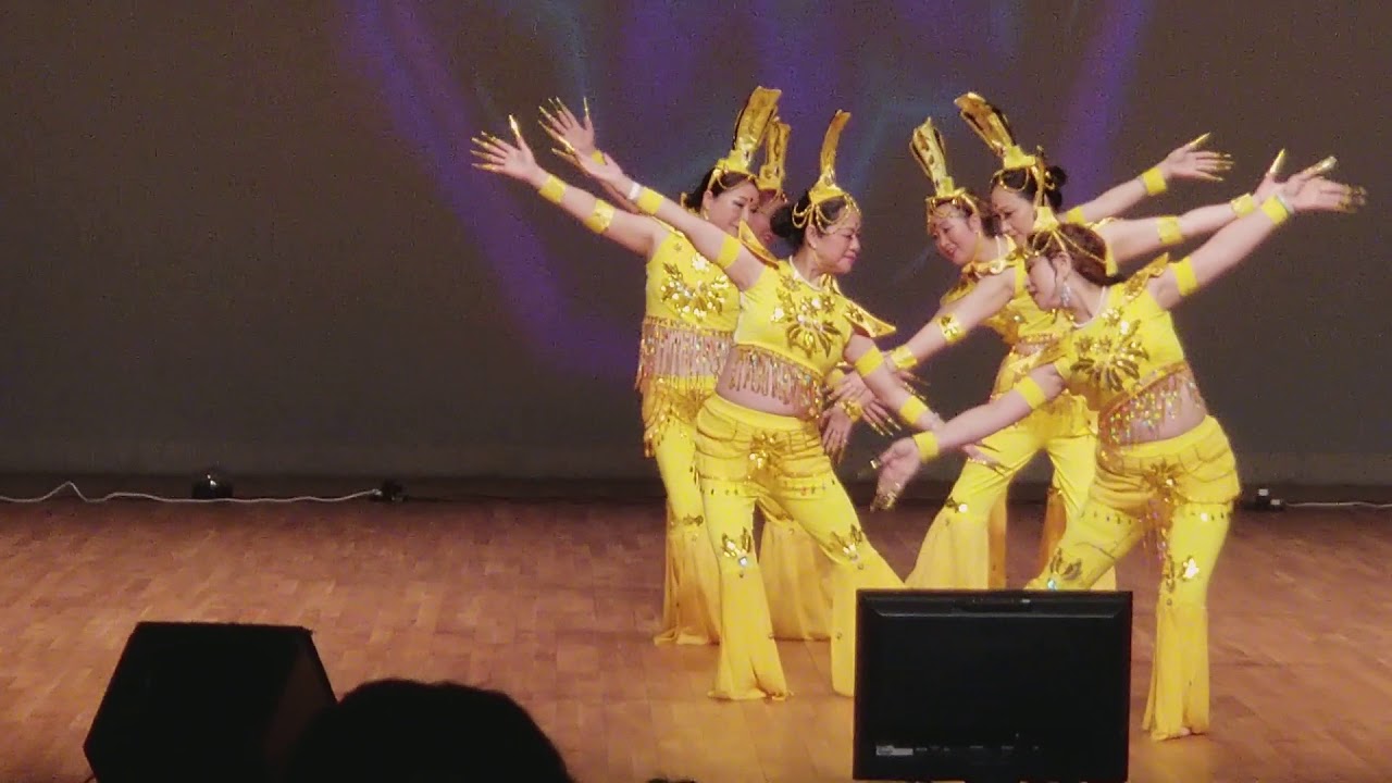 丽平健体之友敦煌舞香港屯门大会堂2018年1月10日