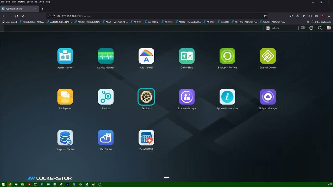 ASUSTOR College Episode 201 - Push Notifications