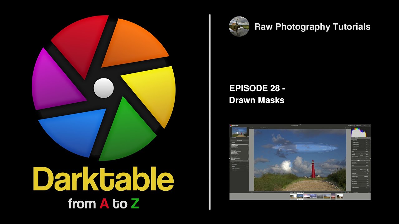 darktable from A to Z: 28 - Drawn Masks