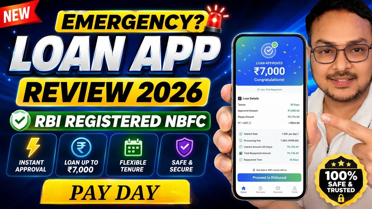 Emergency Loan App for Low Cibil  | How to Get Loan with Low Cibil Score | New Loan App 2026 |