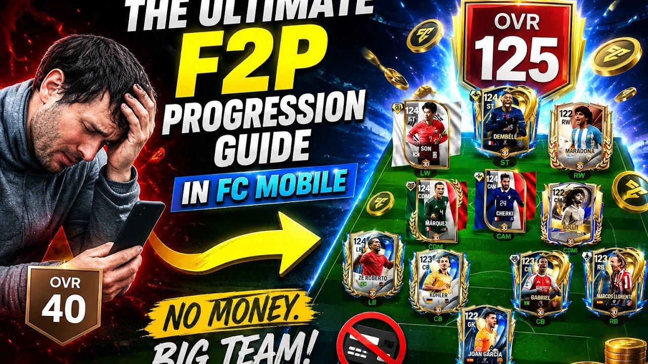 The ULTIMATE F2P Progression Guide in FC Mobile! 🚀