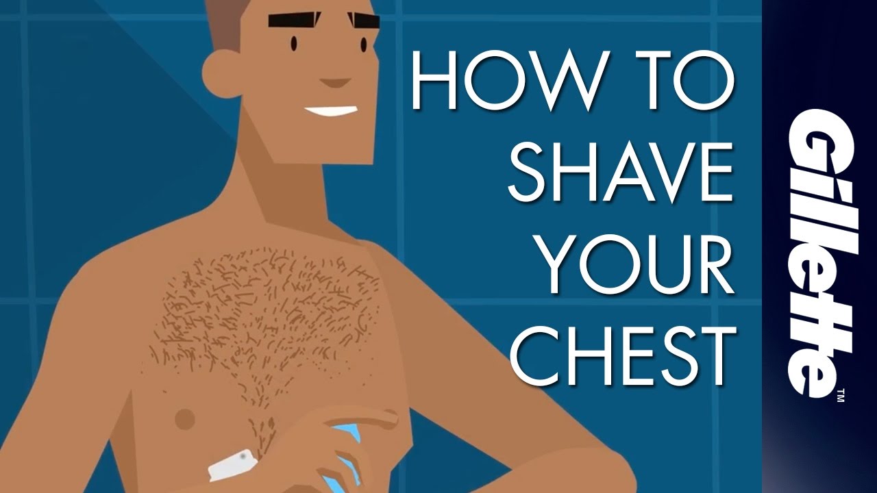 How To Shave Your Chest | Men's Grooming Tips with Gillette STYLER & BODY Razor