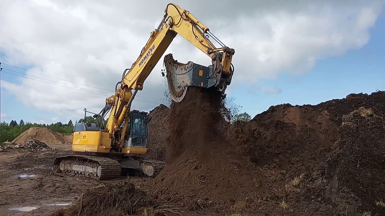 HYDRAULIC SIEVING BUCKET