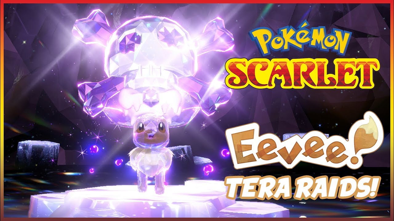 Pokemon Scarlet Part 10 - Eevee Tera Raids! Last Day!