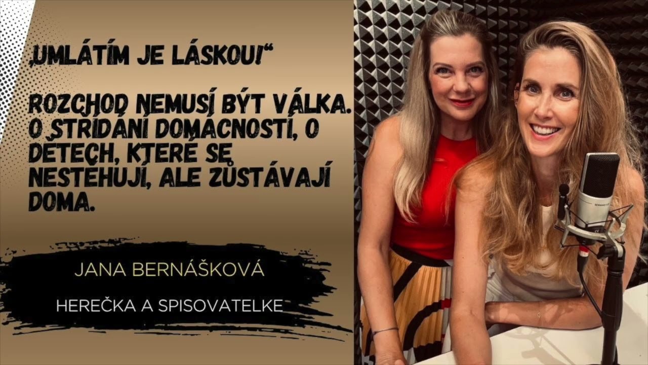 „Umlátím je láskou,“ říká herečka Jana Bernášková | Podcast Mezi rolemi