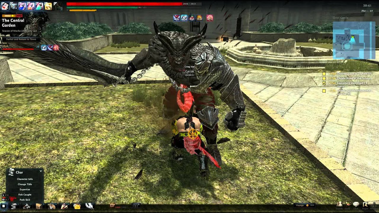 Vindictus Karok Solo Ingkells + Season of Macha (difficulty up)
