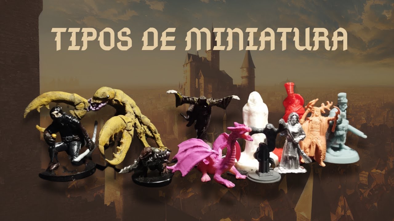 Miniaturas de RPG: 3D, Resina, Plástico ou Feitas à Mão? Qual é a Melhor?