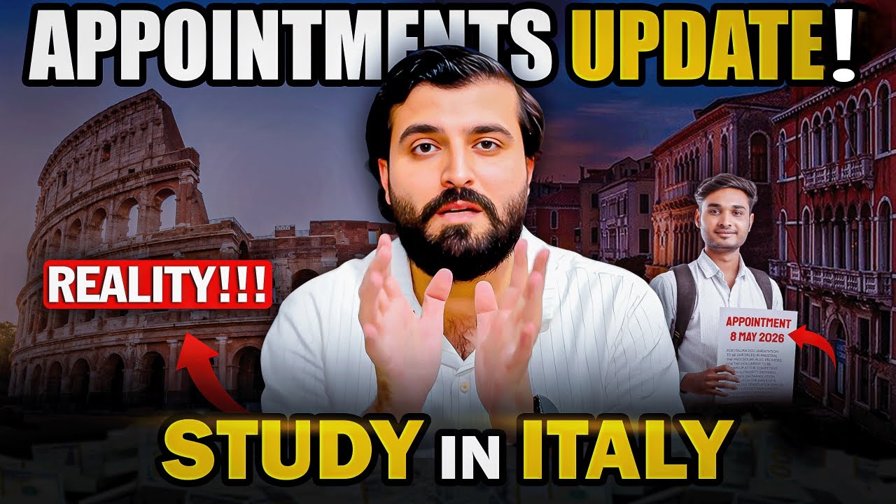 Italy Study Visa Appointments | The Shocking Truth You MUST Know!