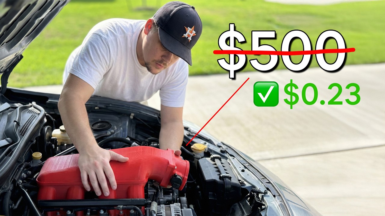 Компания Toyota запросила за эту деталь 500 долларов, поэтому я напечатал её на 3D-принтере.