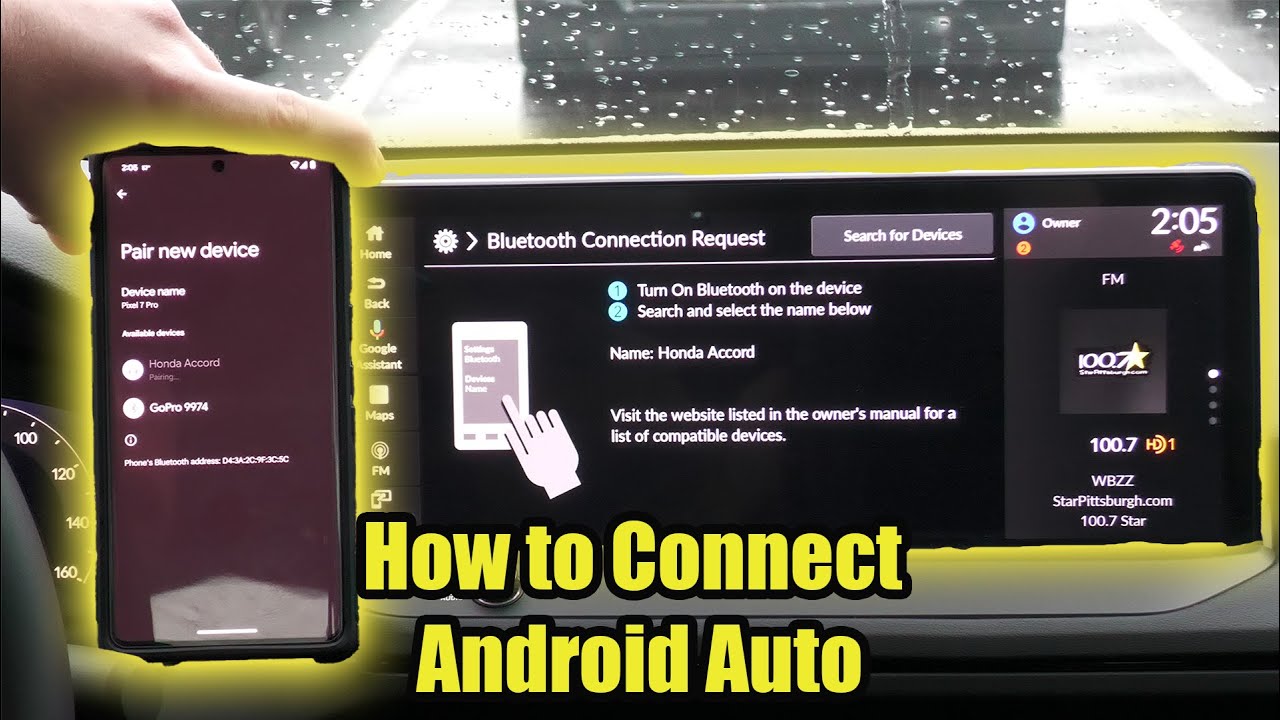 Как подключить Android Auto к Honda 2024 года