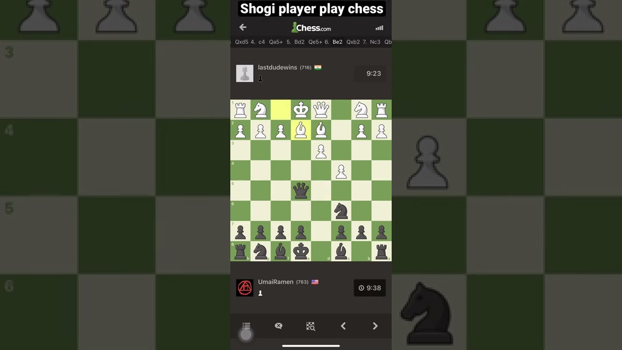 Shogi player play chess part 20 #chess