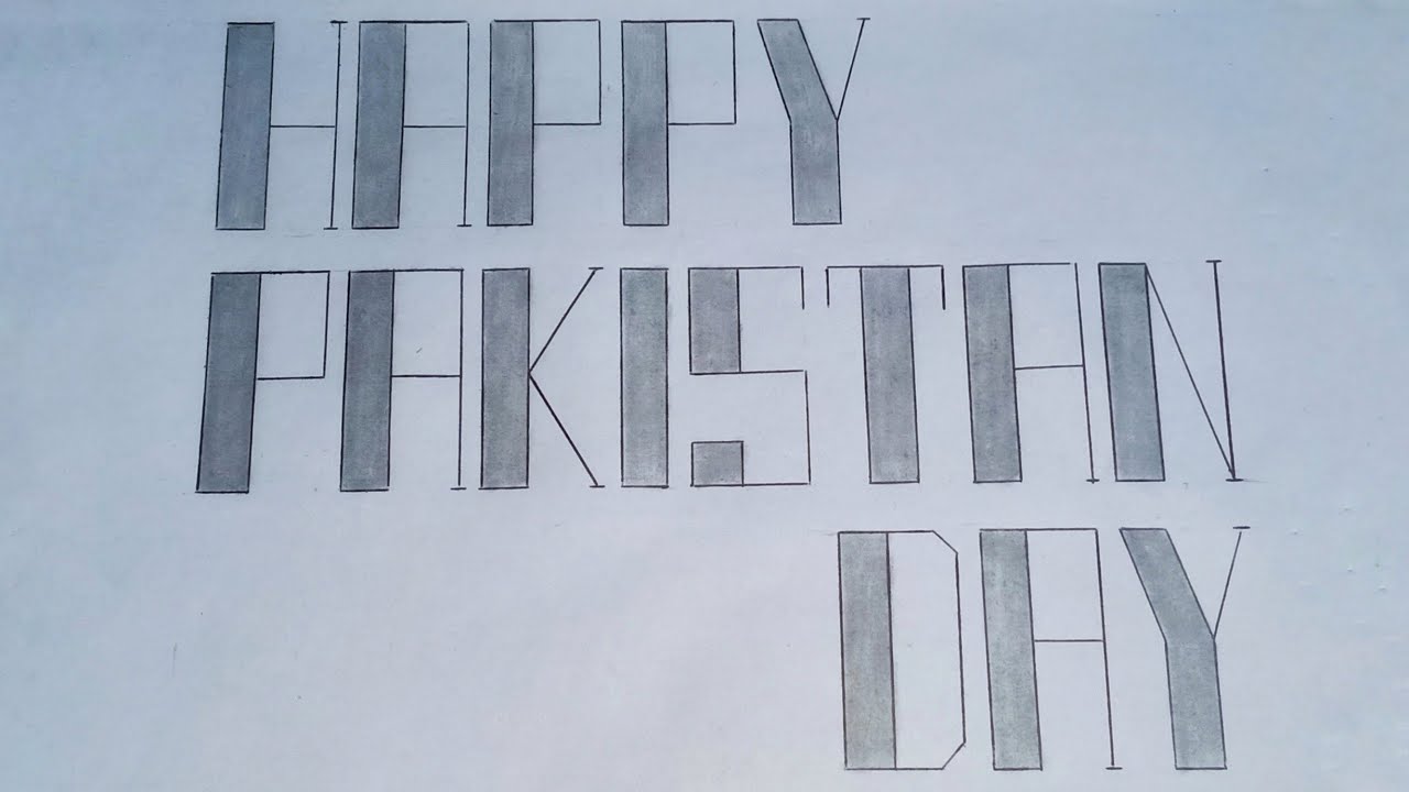 How to Draw Pakistan Day Drawing || Happy Pakistan Day || Easy Drawing for 23 March