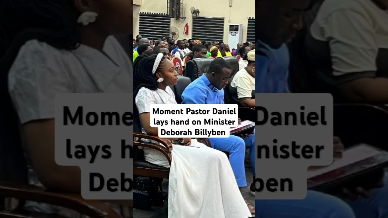 YOUR LEG WILL TOUCH THE NATIONS; P Daniel Olawande appreciates and prophesies over Deborah Billyben