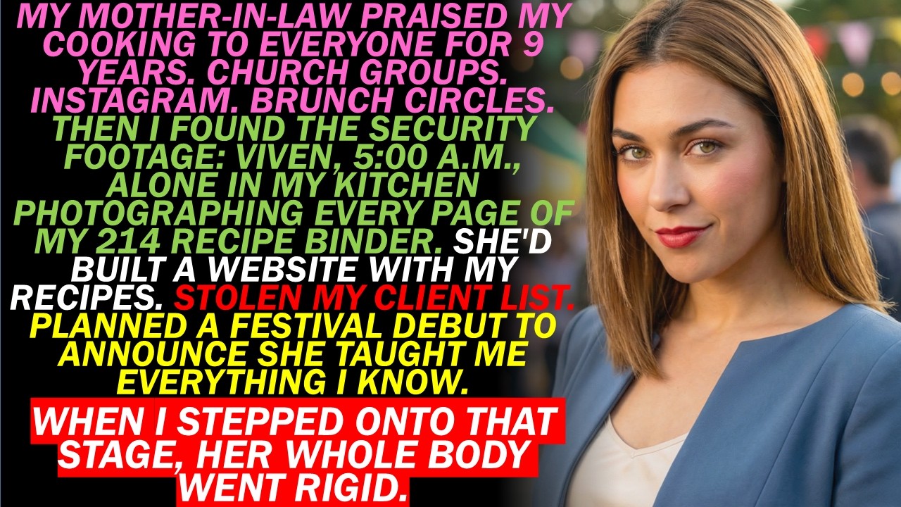 She Praised My Cooking for 9 Years -  Then Came the 5:AM Footage