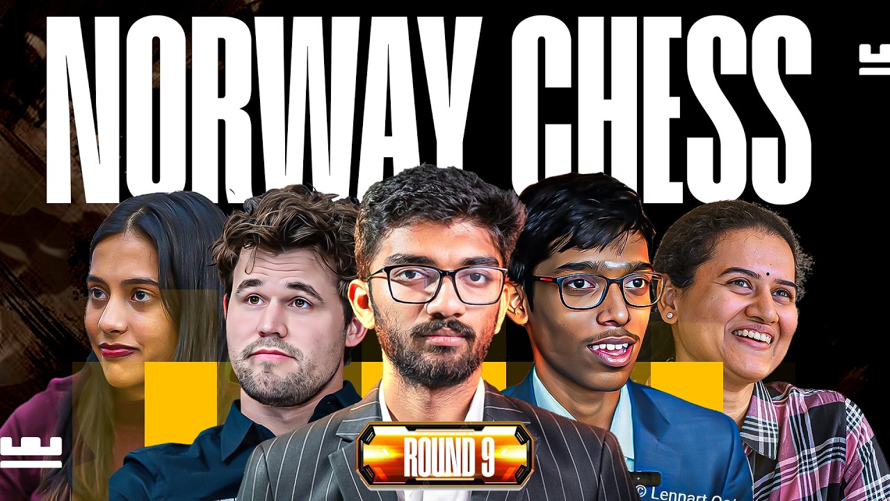 Norway Chess 2026 | Round 9 |Gukesh vs Pragg, Magnus vs Wesley