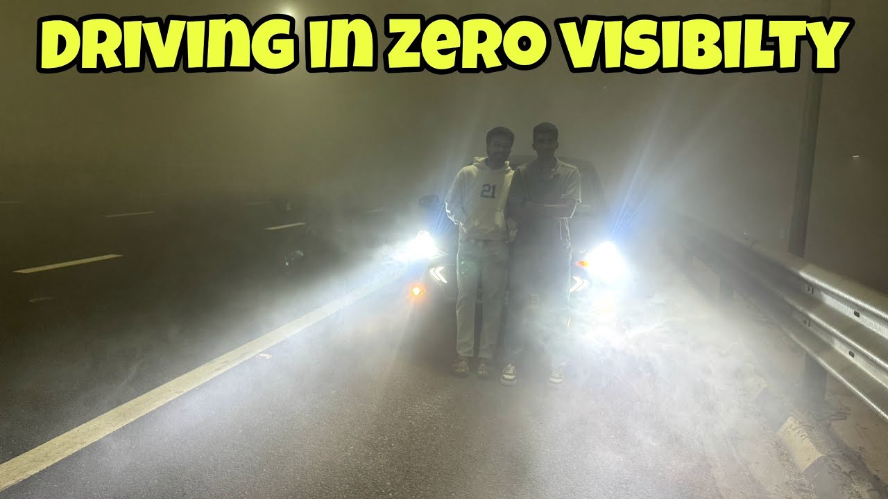 Dangerous Fog Drive Experience 😱|Ranikhet Trip Vlog EP-1