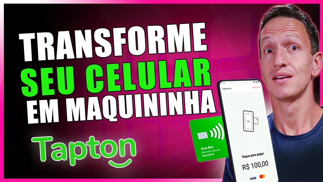 TAP TON - Venda SEM MÁQUINA de Cartão - Tudo no CELULAR 
