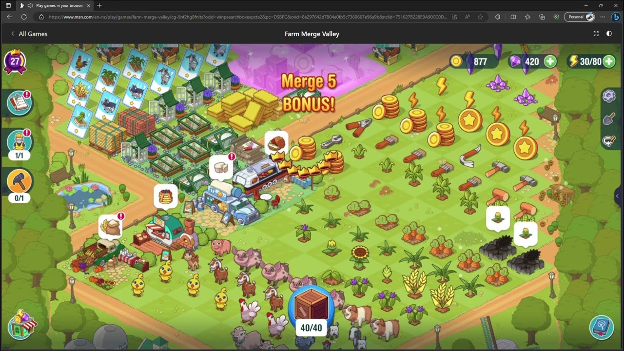 Satisfying Moment! | Farm Merge Valley