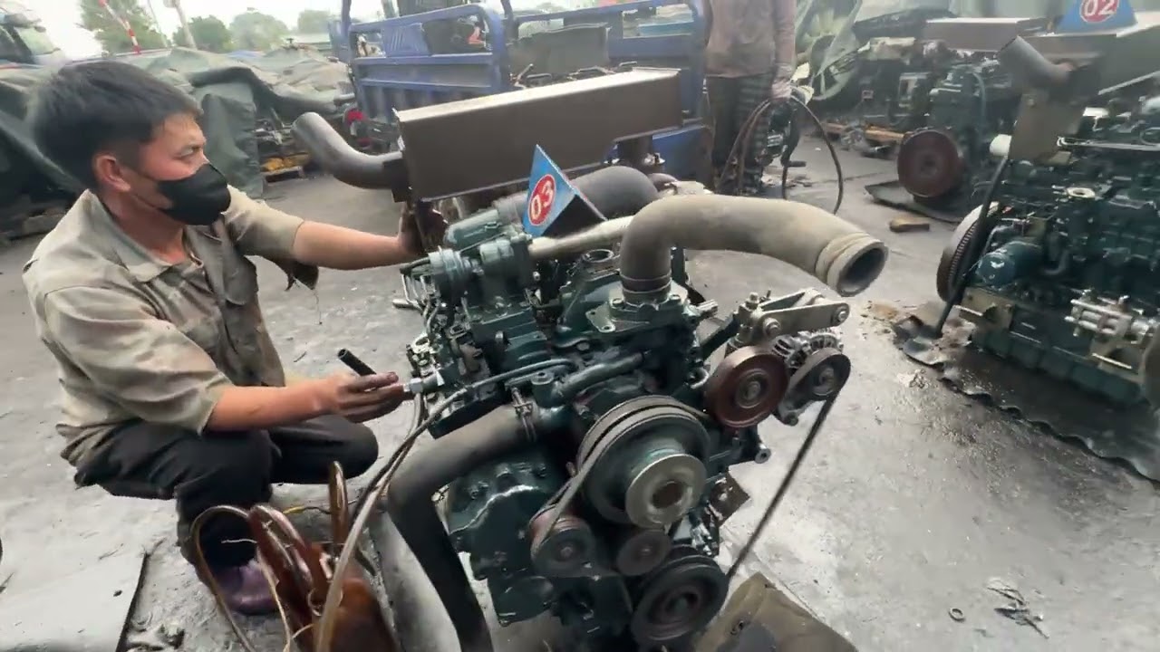 ĐỘNG CƠ HƯNG THỊNH | KUBOTA V3800, ĐẸP -ZIN -GIÁ TỐT ,VT 2700,ML 75P/S,NÒNG 87,MÁY SỐ 3, AE CẦN ALO