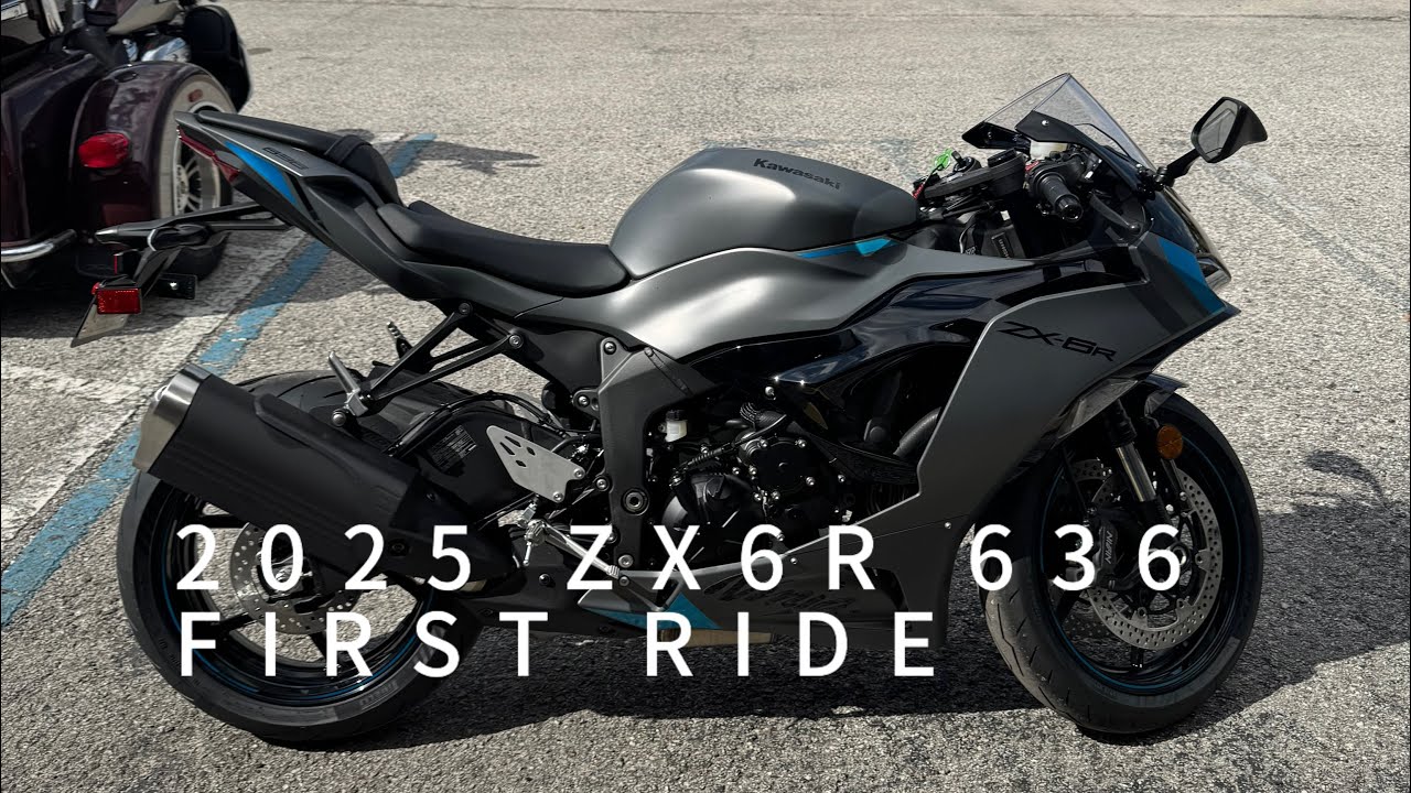 TAKING HOME MY BRAND NEW 2025 ZX6R 636