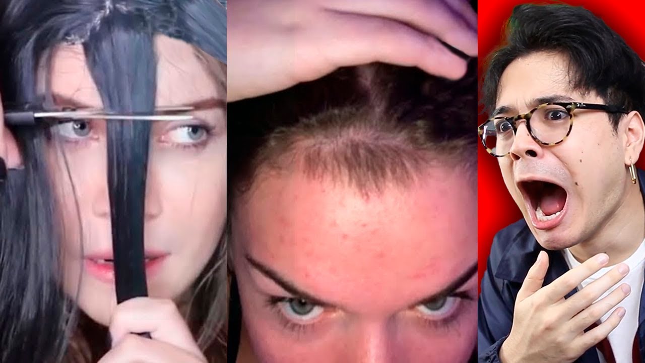 Os MAIORES FAILS de CABELO do TIK TOK que vão te deixar careca