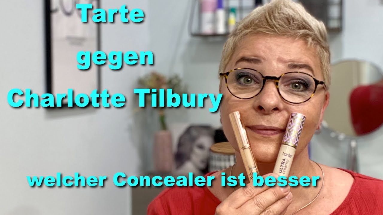 Tarte gegen Charlotte Tilbury | Vergleich | welcher Concealer ist besser