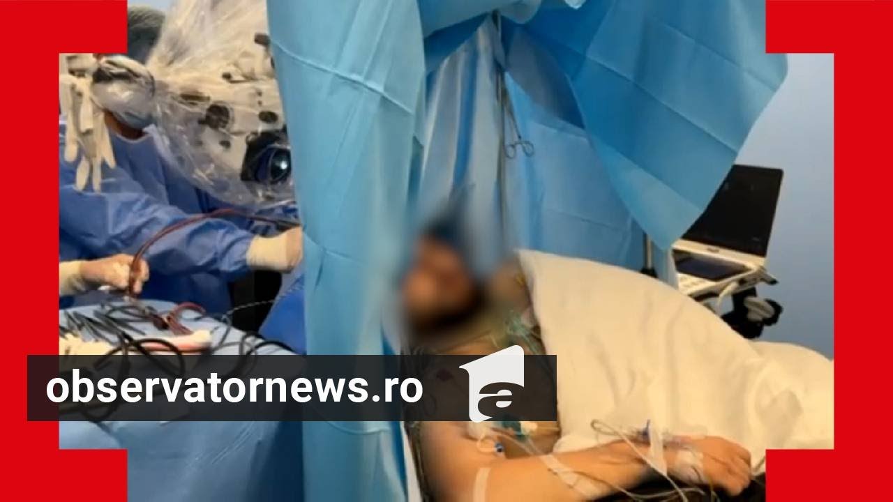 Muzician de 29 de ani din Cluj, operat pe creier în timp ce a cântat 