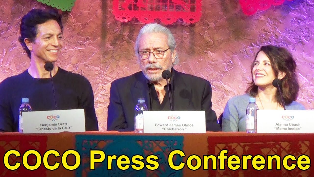 Disney Pixar COCO Press Conference with Director Lee Unkrich, Benjamin Bratt, Edward James Olmos +