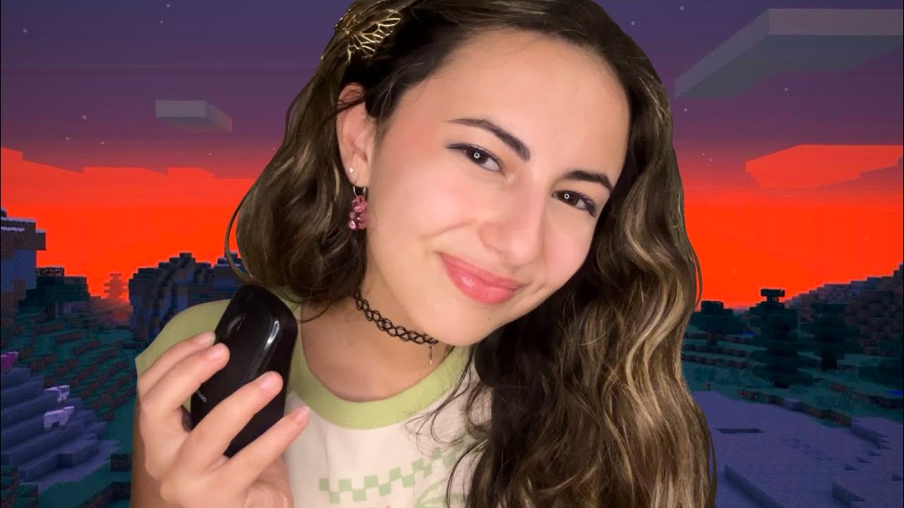 ASMR We're playing minecraft | Nostalgic ASMR