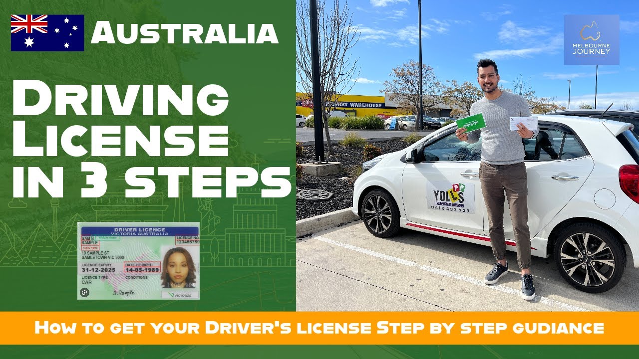 Australian Driver's License In 5 Easy Steps! | ඕස්ට්‍රේලියාවේ රියදුරු බලපත්‍රය ?
