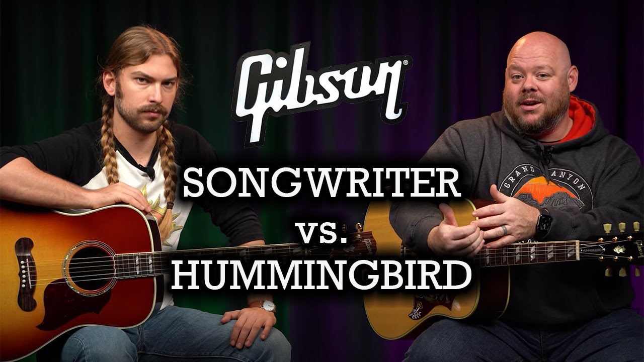 Gibson Songwriter vs. Gibson Hummingbird | Which is Right for You?
