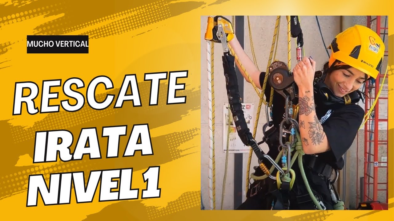 IRATA NIVEL 1:Rescate básico en descenso IRATA LEVEL 1 : Rope Access Technician