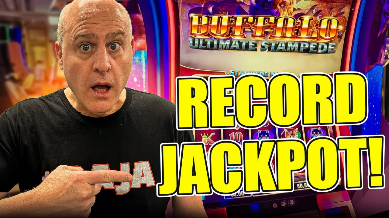 RECORD SMASHED! - Biggest Win Ever on Buffalo Ultimate Stampede