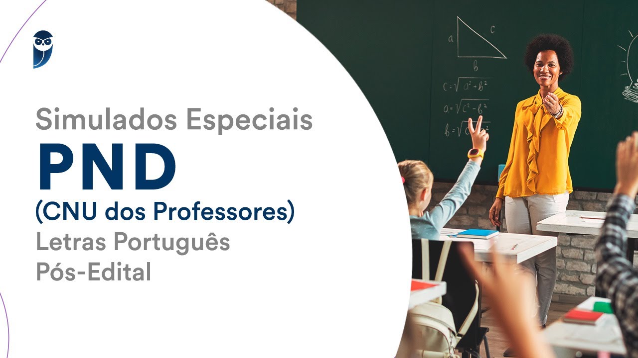 Simulado Especial PND CNU dos Professores – Letras Português - Pós-Edital - Correção