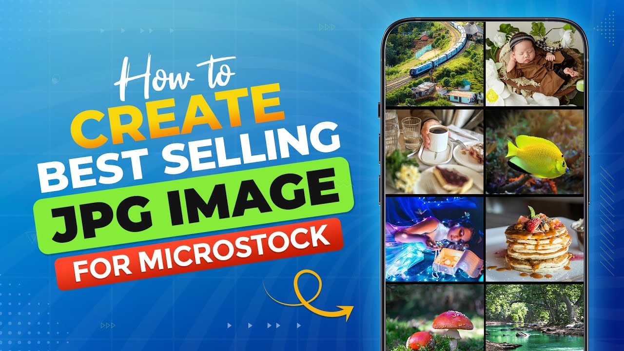 Как создать самое продаваемое изображение в формате JPG для MicroStock — Adobe Stock, Shutterstoc...