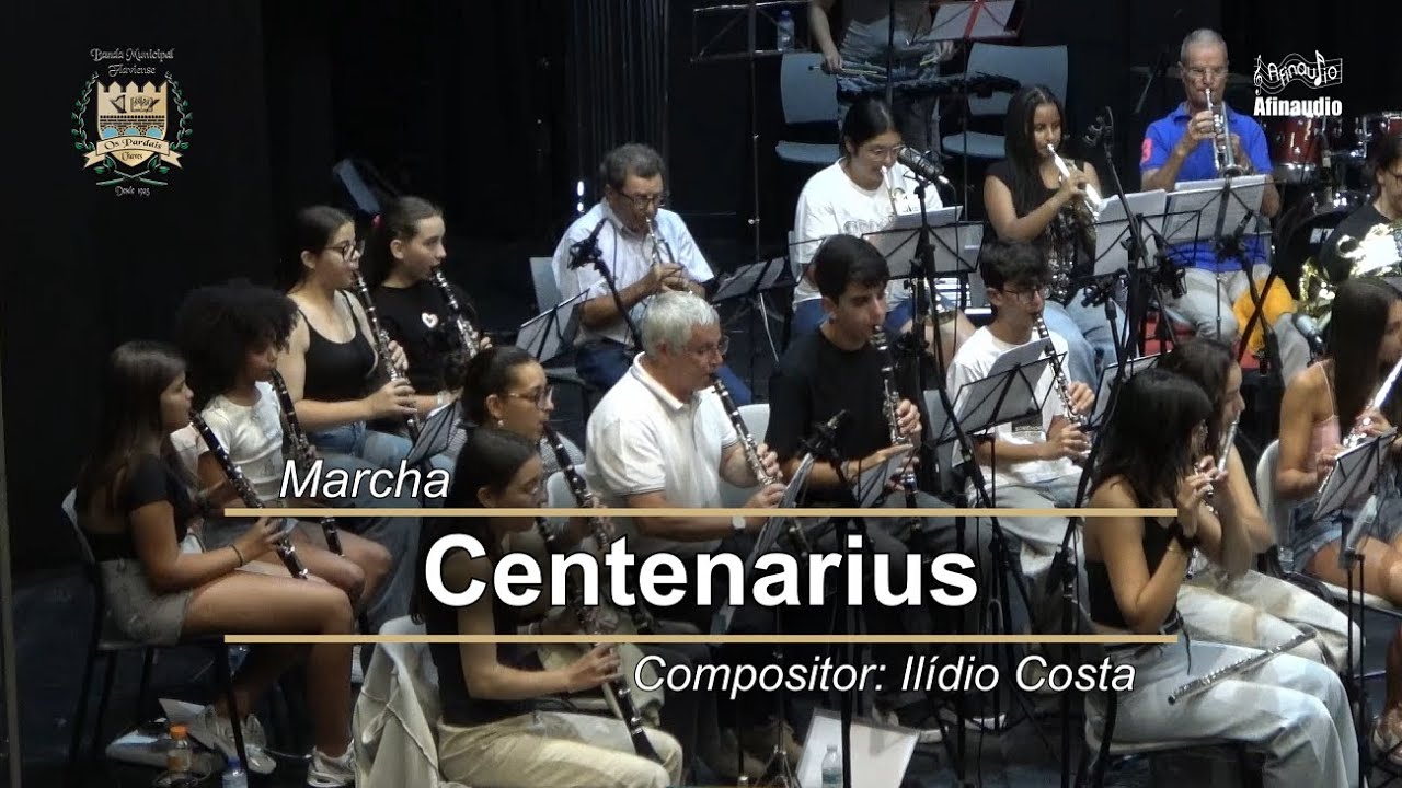 Centenarius, marcha de Ilídio Costa - Banda Municipal Flaviense