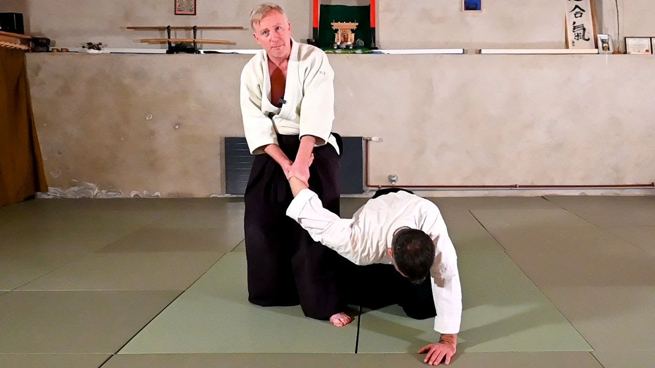Shomen'uchi yonkyo omote waza - 正面打ち四教表技 - Aikido Virtual Dojo
