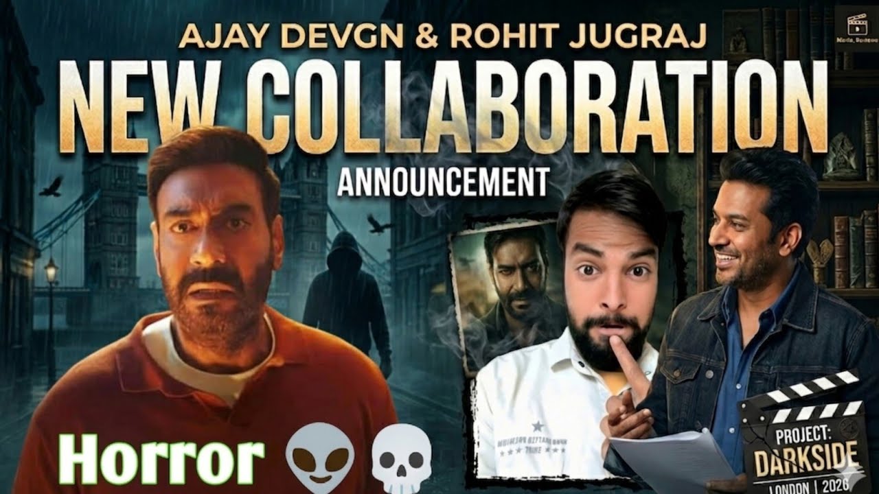 Ajay Devgn का Dangerous Comeback in Horror 😱 | Rohit Jugraj Film Update