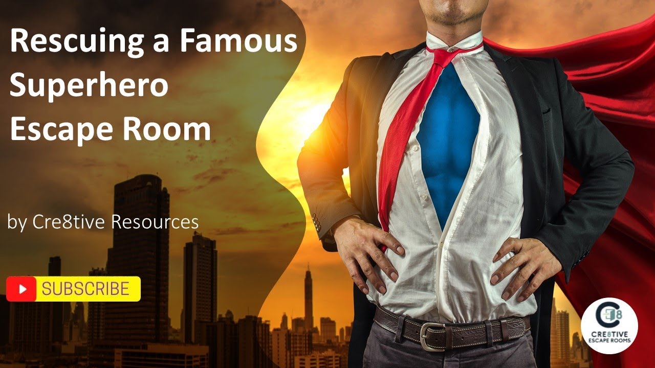 Rescuing a famous superhero   Escape Room