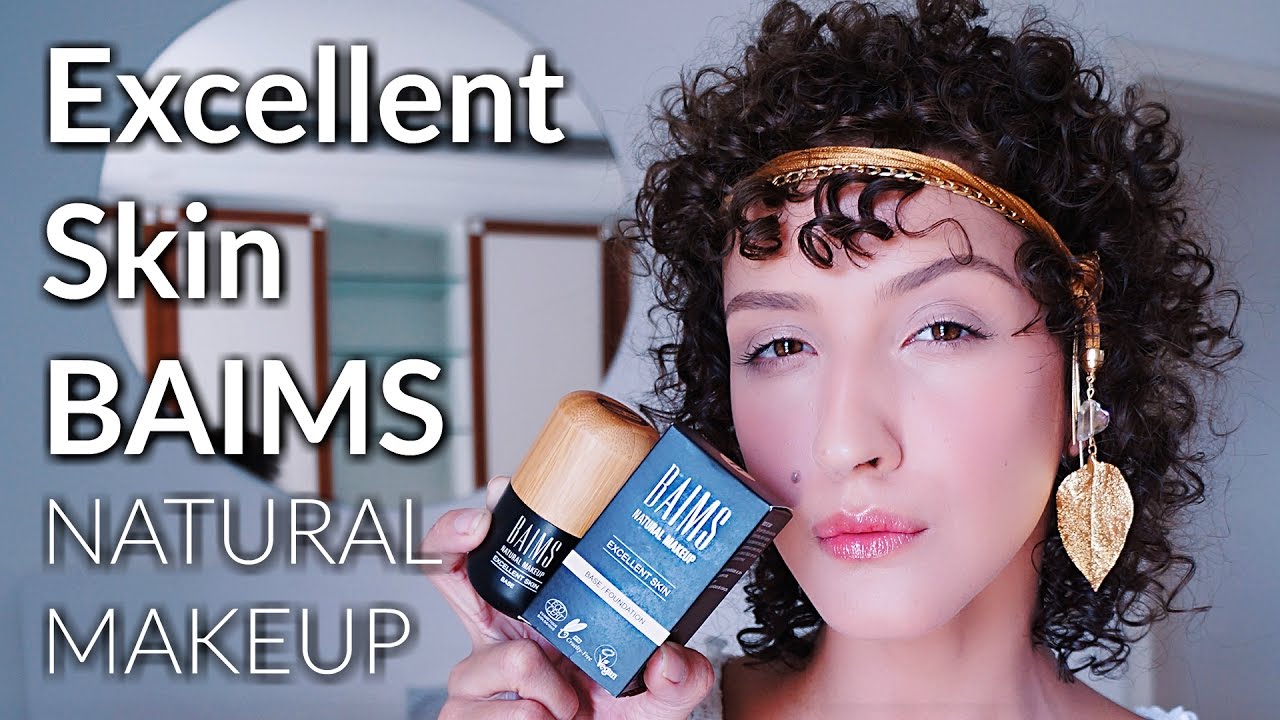 APLICAÇÃO + RESENHA BASE EXCELLENT SKIN BAIMS - Maquiagem Orgânica e Vegana | Karina Viega
