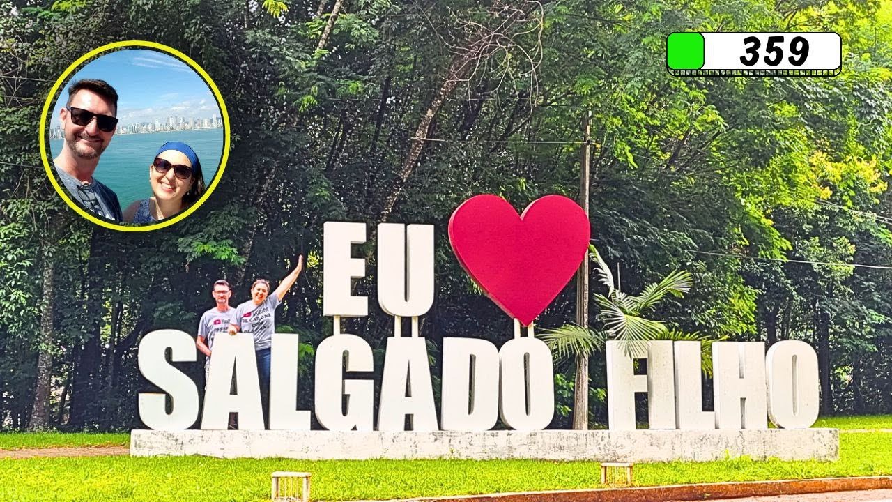 359🔴SALGADO FILHO PR  Como é a capital do vinho e do queijo Salgado Filho?